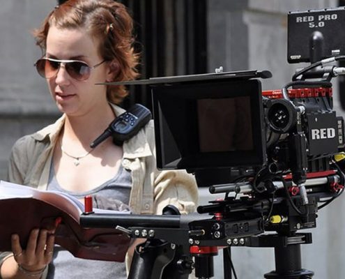 Assistant Director on a film set
