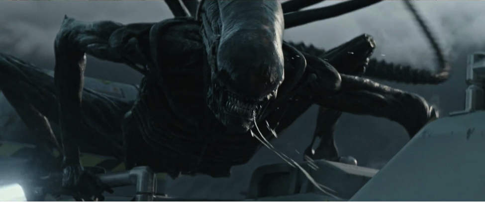 Xenomorph alien from Alien Covenant