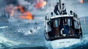 Tom Hardy in Dunkirk directed by Christopher Nolan