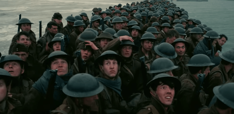 Dunkirk directed by Christopher Nolan