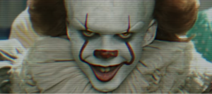 IT 2017 Pennywise the Dancing Clown played by actor Bill Skarsgard