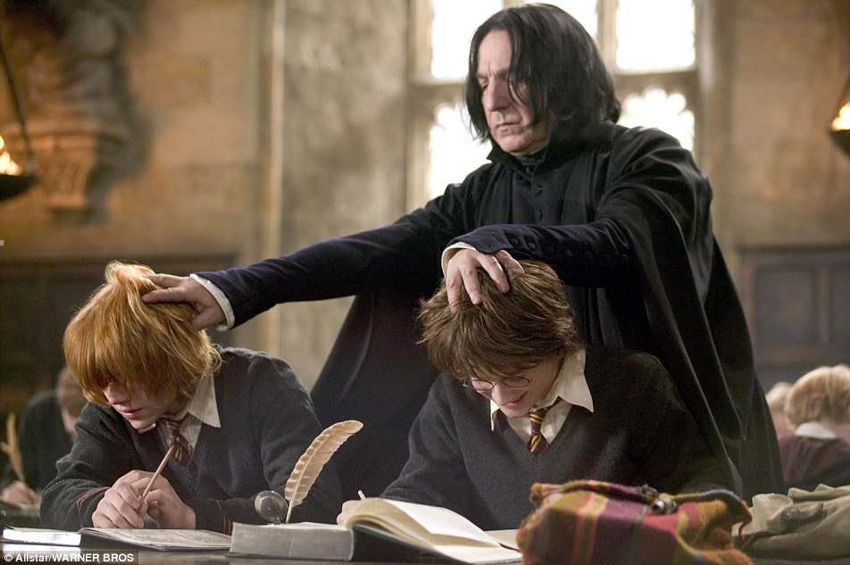 harry potter snape child actors studying