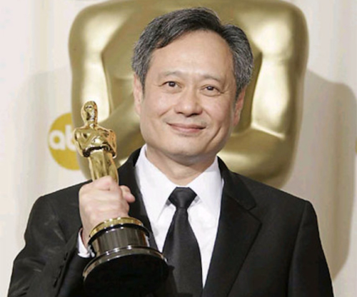 Film School graduate Ang Lee celebrating his Academy Award win