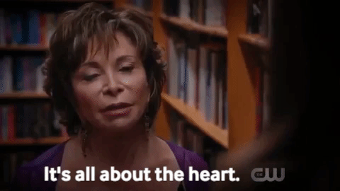it's all about the heart gif