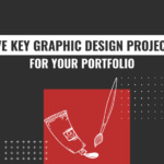 Five graphic design projects