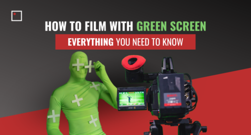 how to film with green screen